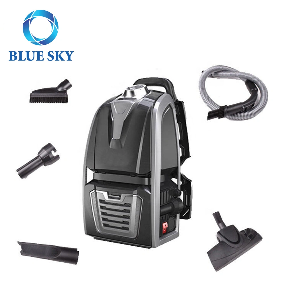 Wholesale 4 Dust Tank Capacity Big Power Cordless Bagless HEPA Filter Jb62 Backpack Vacuum Cleaner with Blow Function