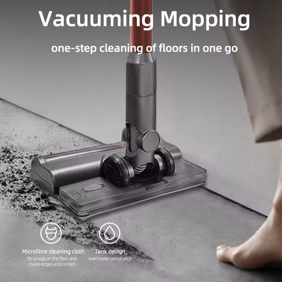 Tout nouveau aspirateur 4 en 1 et poignée et bâton aspirateur sans fil à usage domestique
